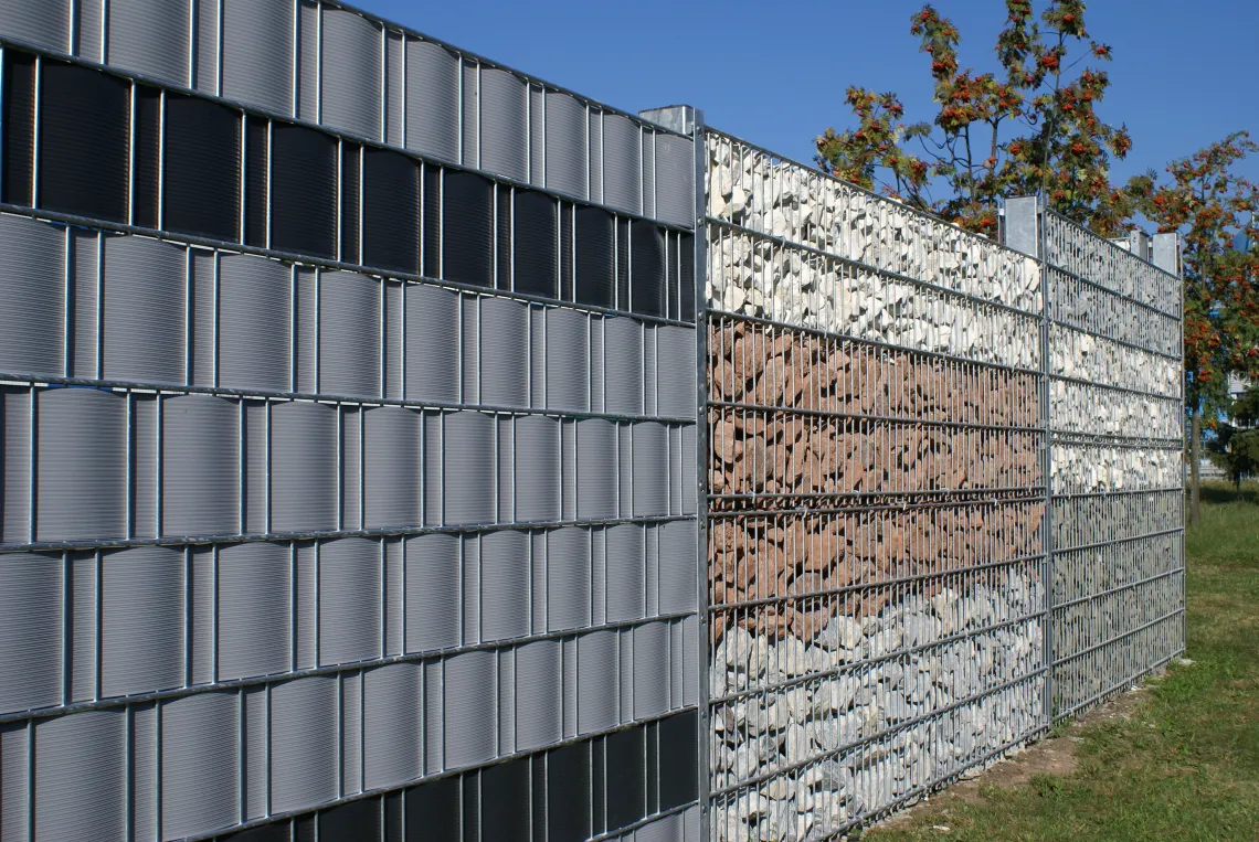 Steinmauer 120 Mm Mit Sichtschutz